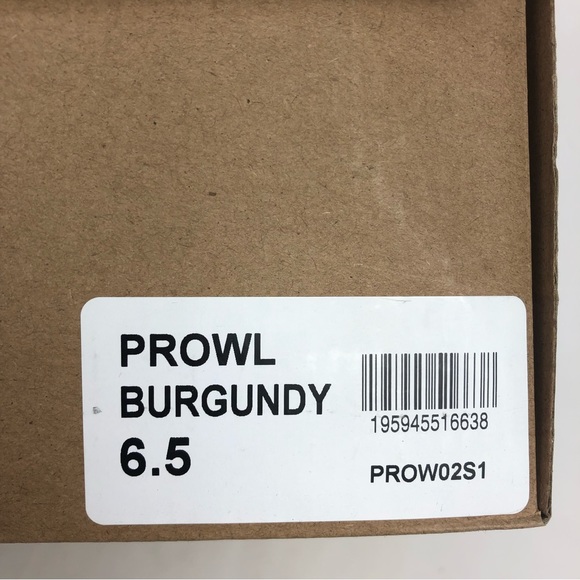 NWT Steve Madden Prowl Burgundy Faux Leather Thigh High Over Knee Boots 6.5 - Picture 9 of 9